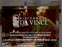 Tablet Screenshot of davinci.ca